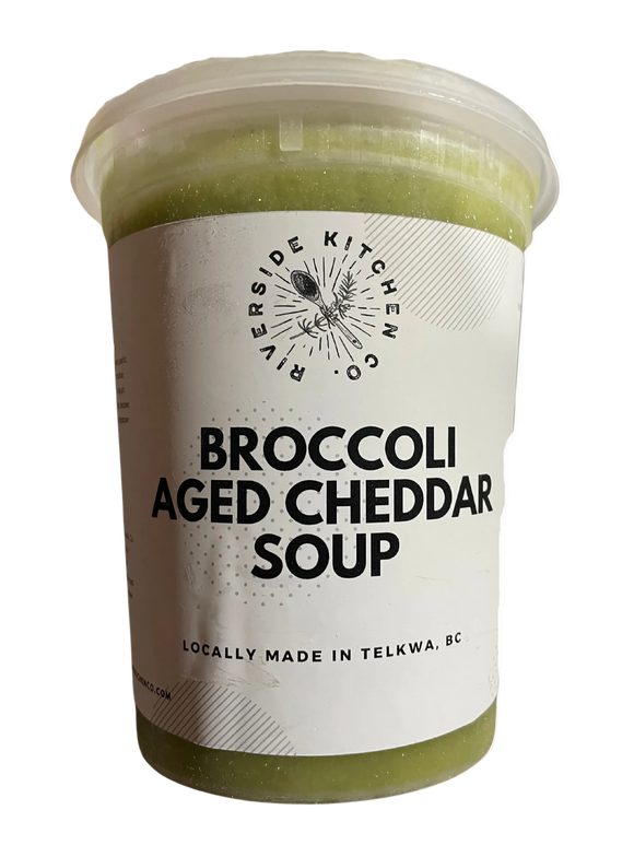 Broccoli Aged Cheddar Soup - FROZEN