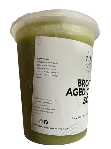 Broccoli Aged Cheddar Soup - FROZEN - 0