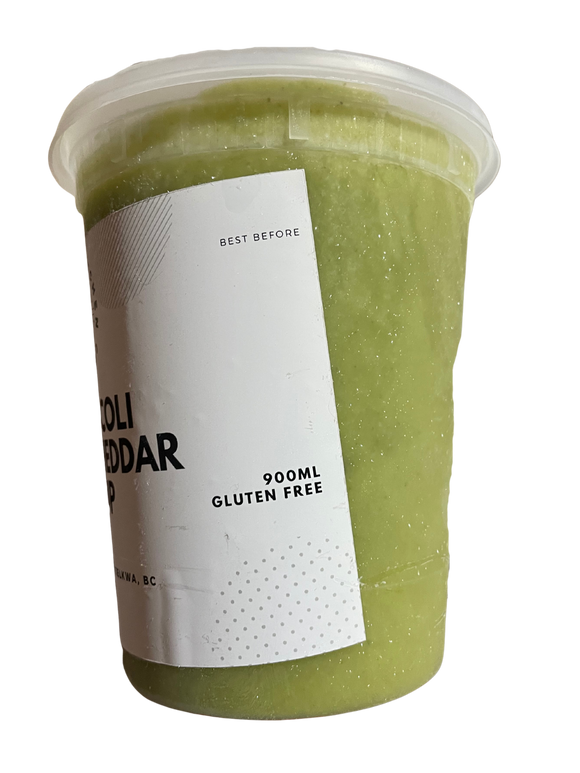 Broccoli Aged Cheddar Soup - FROZEN