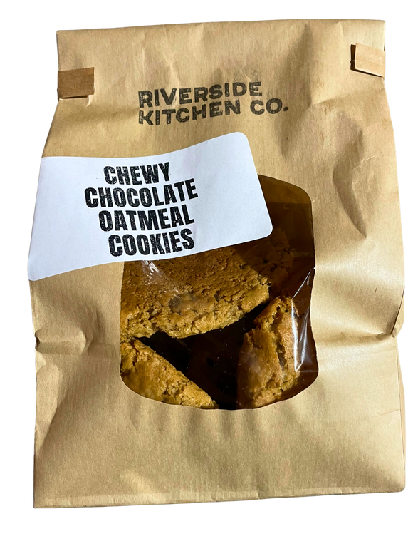 Chewy Chocolate Oatmeal Cookies - FROZEN