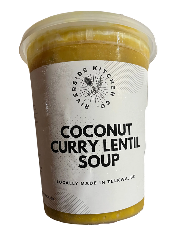 Coconut Curry Lentil Soup - FROZEN