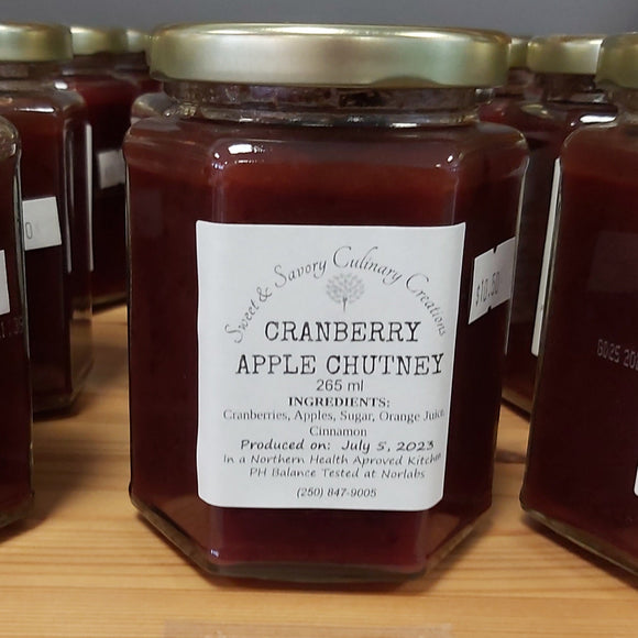 Cranberry Apple Chutney
