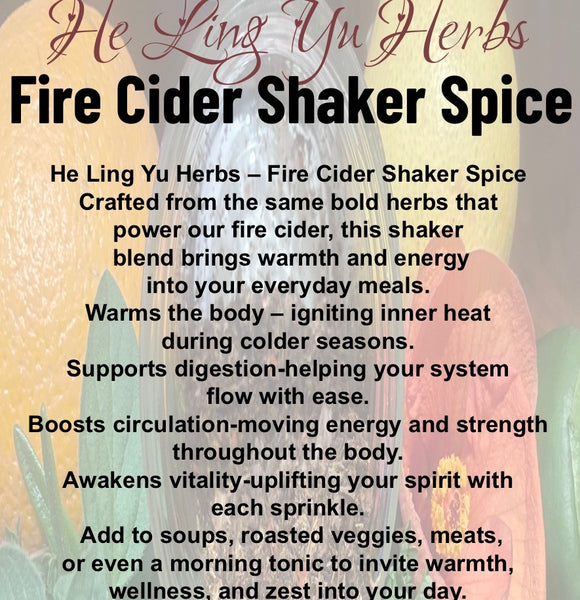 Fire Cider Shaker Spice
