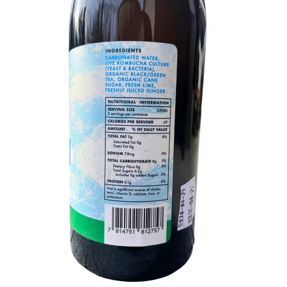 Ginger Lime Kombucha