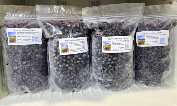 Frozen Haskaps 2.5lb