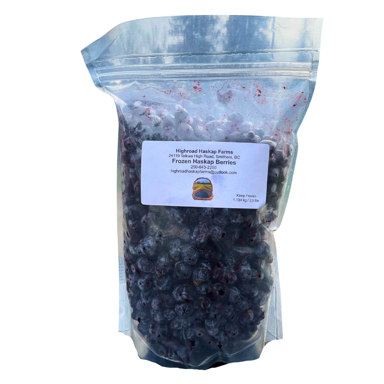 Frozen Haskaps 2.5lb