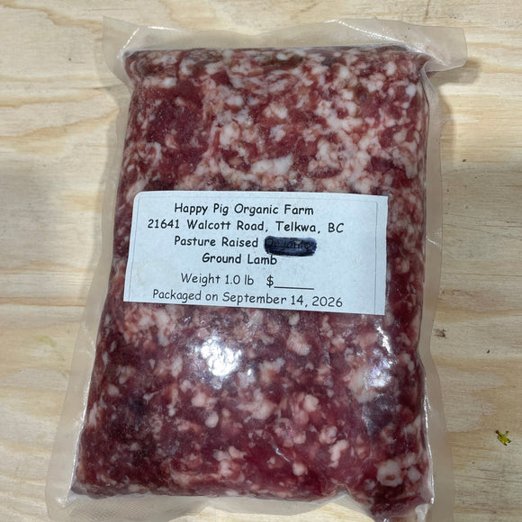 Organic Ground Lamb
