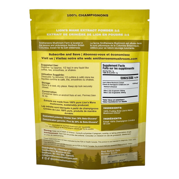 Lion's Mane Extract Powder