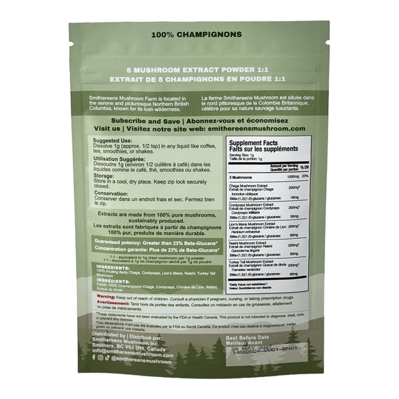 5 Mushroom Extract Powder