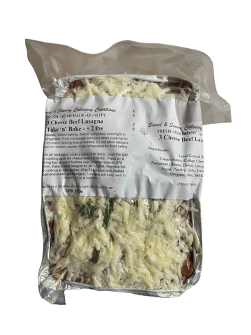3 Cheese & Beef Lasagna - FROZEN - 0