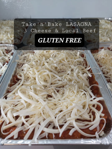GF Cheese & Beef Lasagna