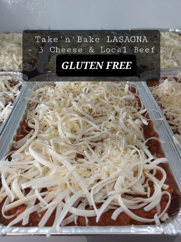 GF Cheese & Beef Lasagna