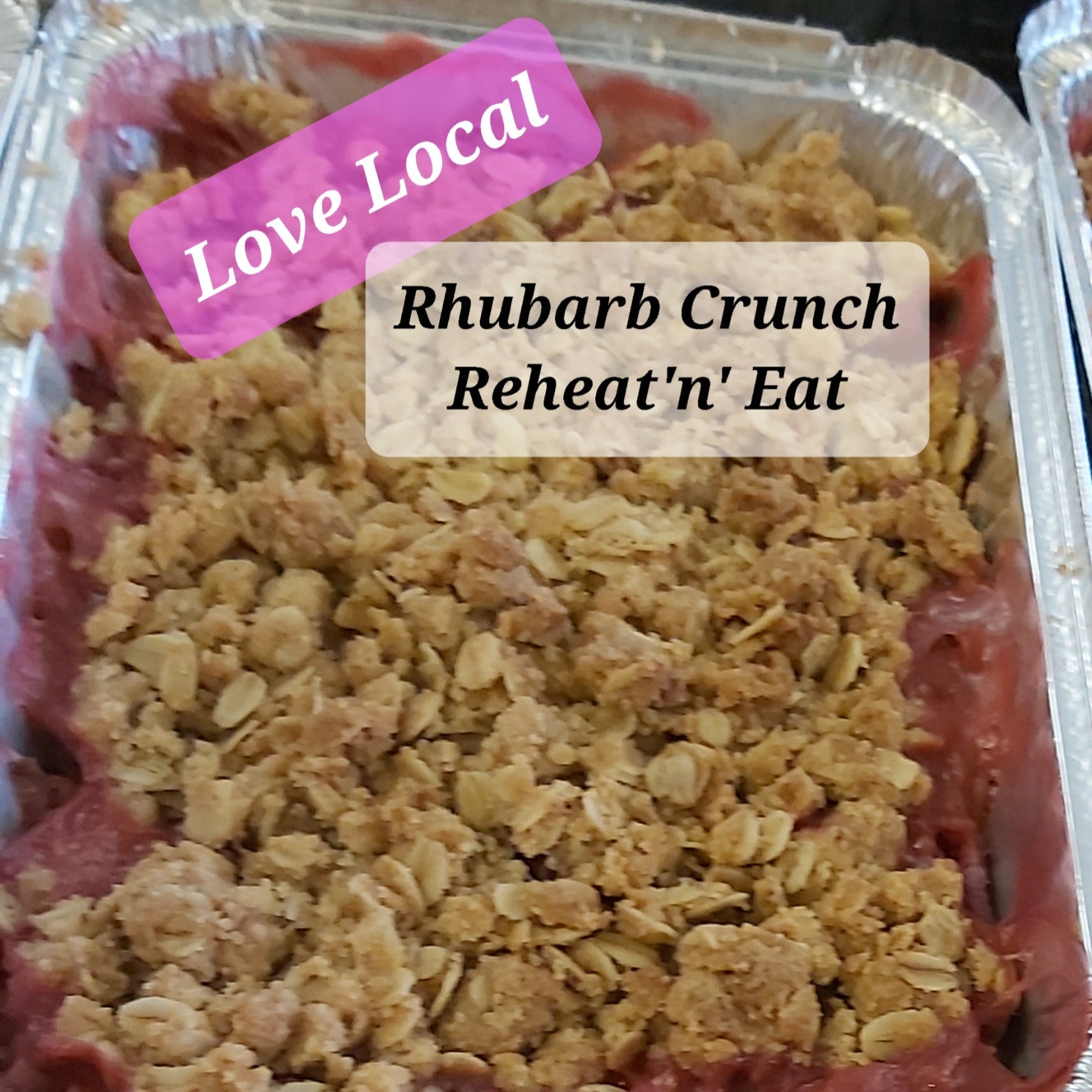 Rhubarb Crunch